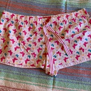 NWOT butterfly lounge shorts
